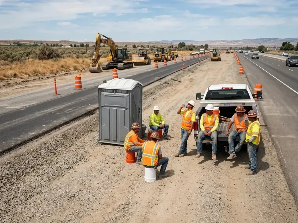 highway-road-construction-crew-007 — frequently asked questions, Porta Potty and Restroom Rentals in Brock Hall, MD